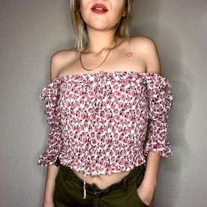 Ditsy Floral Top